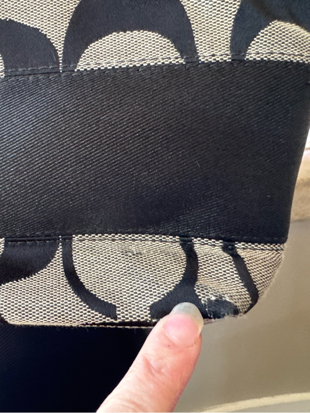 Coach Signature Monogram Shoulder Tote Bag E1020-F15112 - Picture 10 of 13
